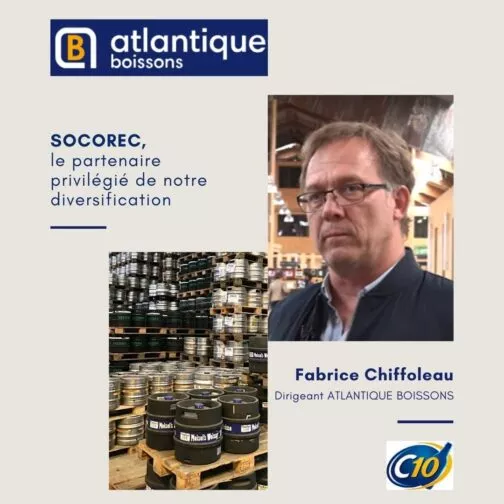 Fabrice CHIFFOLEAU, Dirigeant ATLANTIQUE BOISSONS NANTES