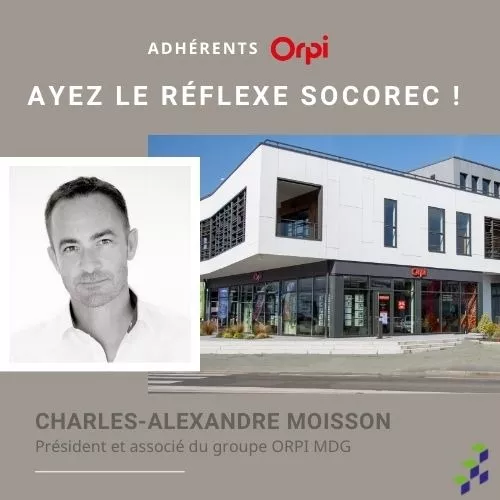 Charles-Alexandre Moisson, Président et associé Groupe ORPI MDG