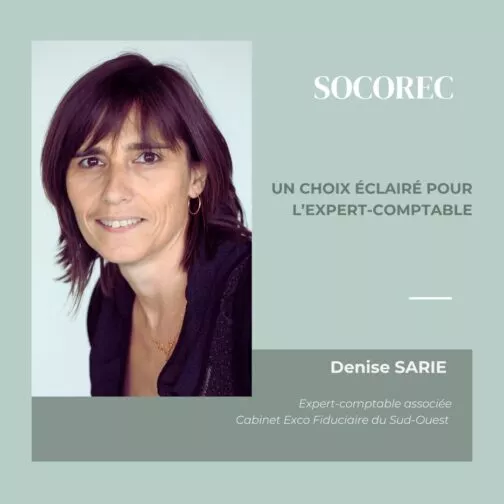 Denise SARIE expert-comptable associée, cabinet EXCO FIDUCIAIRE DU SUD-OUEST
