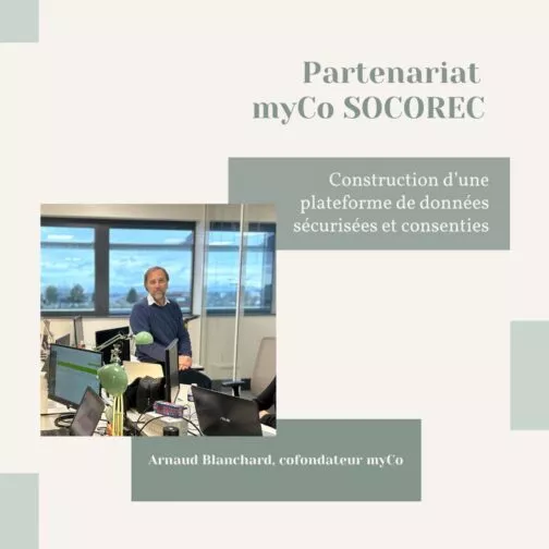 Arnaud BLANCHARD, cofondateur myCo